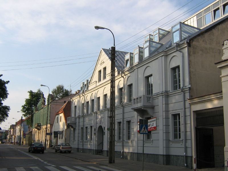 Photo de la rue Warszawska de Bialystok