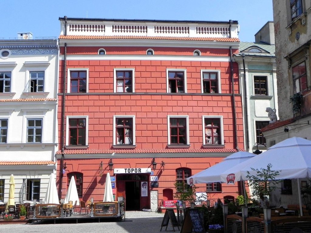 Photo de la maison Lubomelski à Lublin.