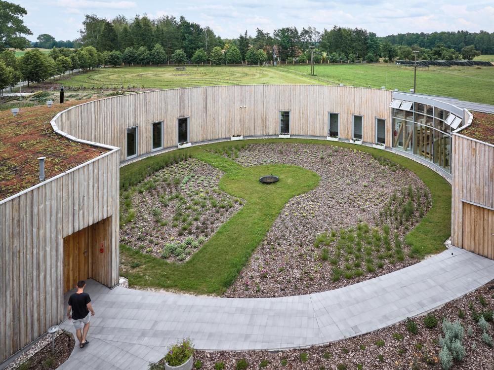 ferme écologique près de Siedlce en Pologne