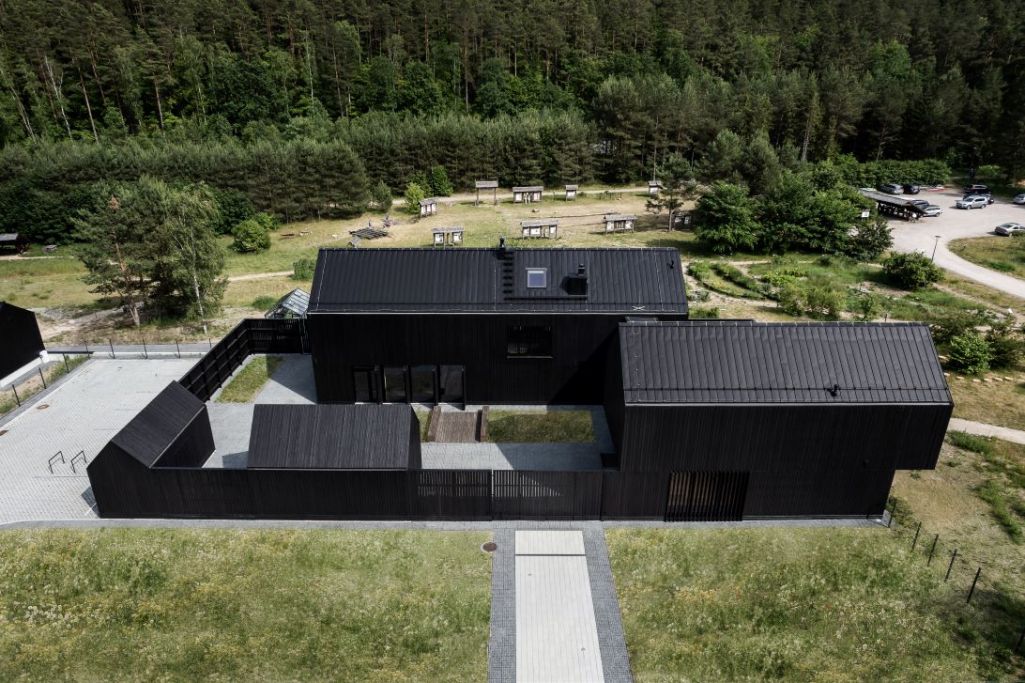 Jardin botanique forestier près de Gdynia en Pologne