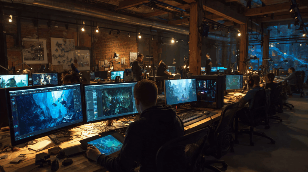 Studio de jeux vidéos en Pologne