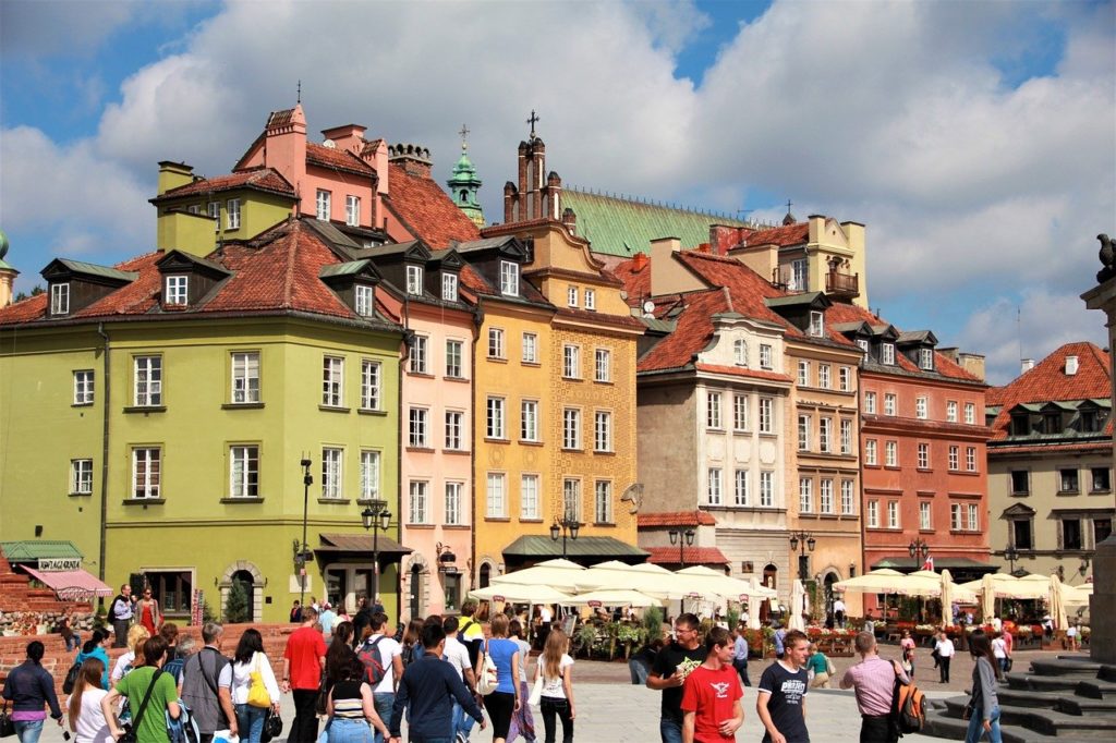 Photo de la place du vieux marché à visiter à Poznan