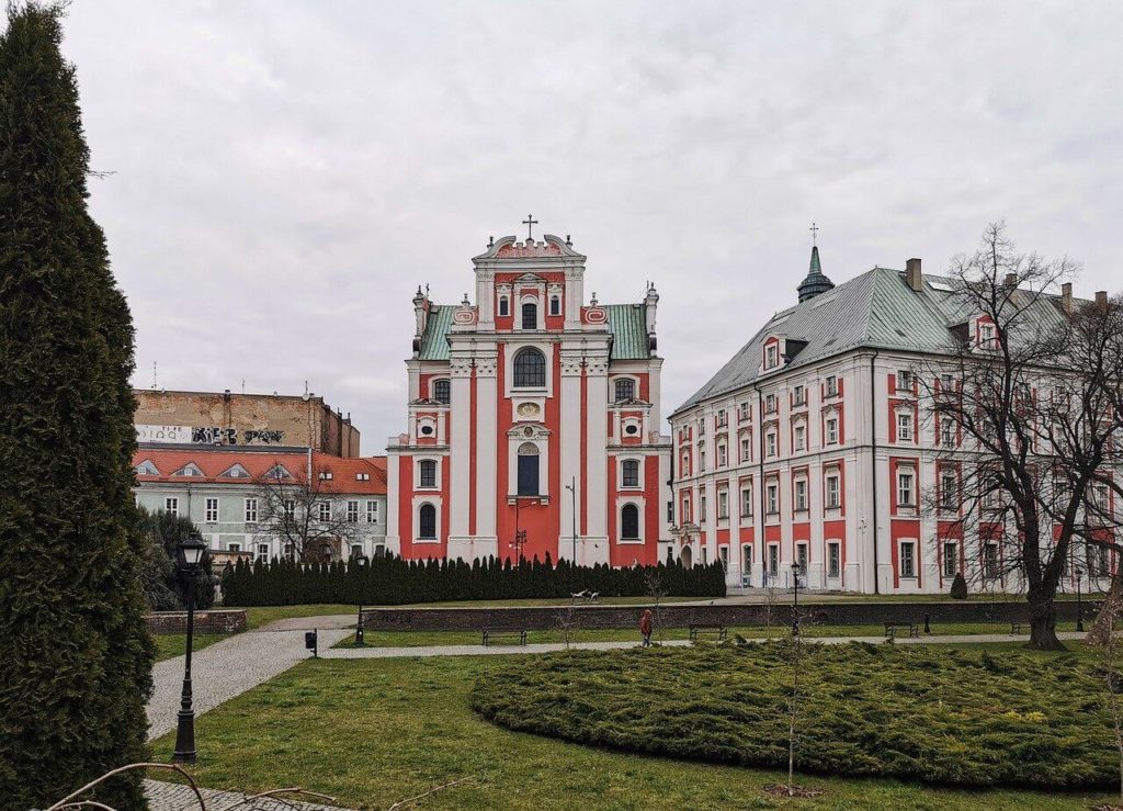 Photo de l'Eglise Saint-Stanislas, l'une des lieux à visiter à Poznan. 