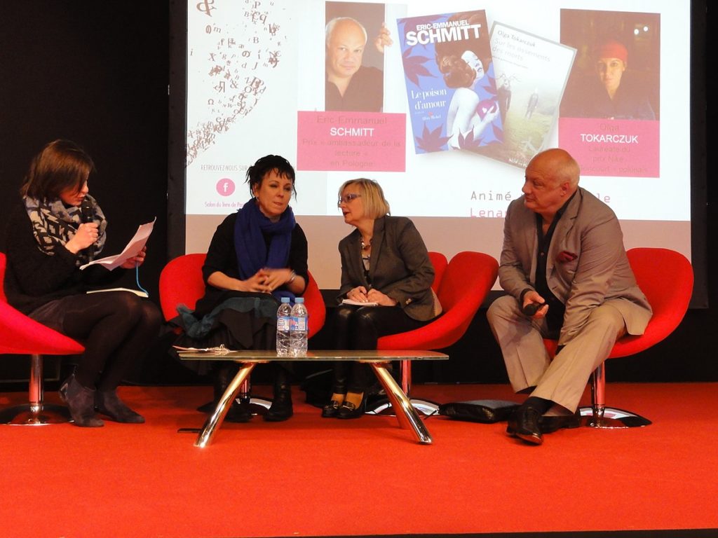 Olga Tokarczuk, la dernière lauréate Polonaise de Prix Nobel de Littérature au Salon du Livre à Paris en 2015