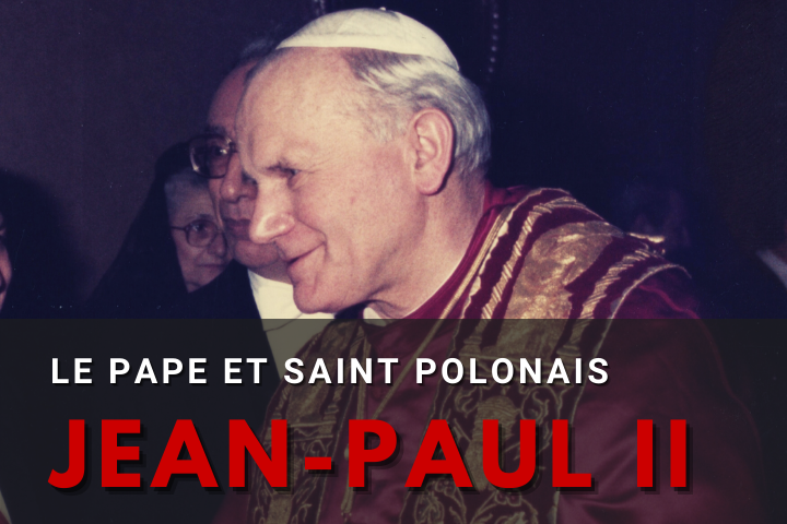 Le pape et le saint polonais Jean-Paul 2