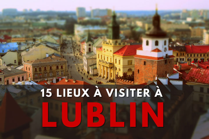 Miniature montrant la ville de Lublin