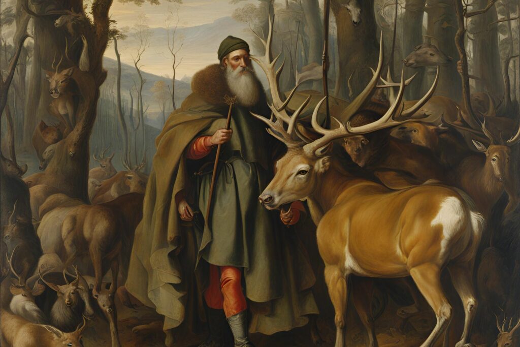 Saint Hubert, Patron des chasseurs en Pologne