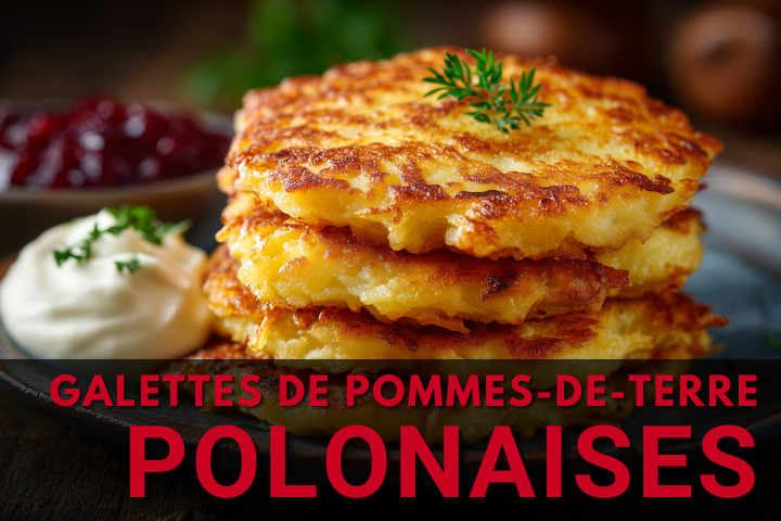 placki zmieniaczane, galettes de pommes de terre polonaises, aussi appelées plenzé